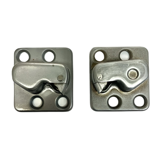 Door Lock Striker Plate Set - Left and Right - Image 1