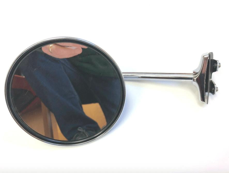 Chrome Rearview Mirror - Clip-on Style - Thumbnail 1