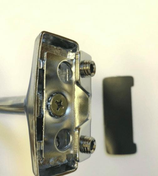 Chrome Rearview Mirror - Clip-on Style - Thumbnail 3