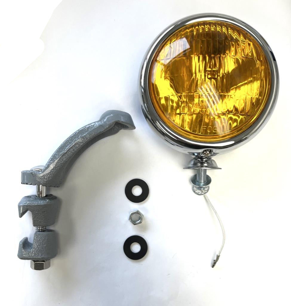 Amber Fog Light Kit with Mounting Hardware - 6 or 12-Volt - Thumbnail 2