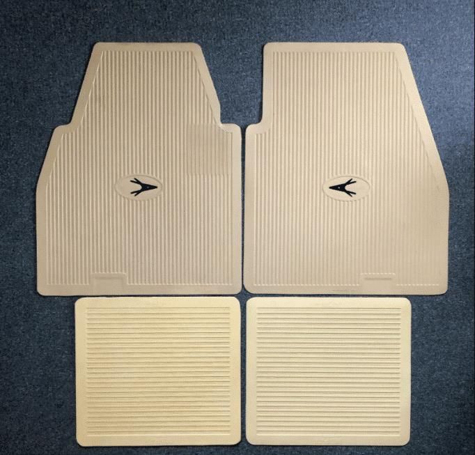 Ivory Floormat Set - "Forward Look Logo" - Thumbnail 2