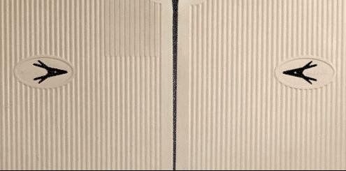 Ivory Floormat Set - "Forward Look Logo" - Thumbnail 3