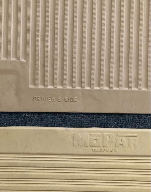 Ivory Floormat Set - "Forward Look Logo" - Thumbnail 4