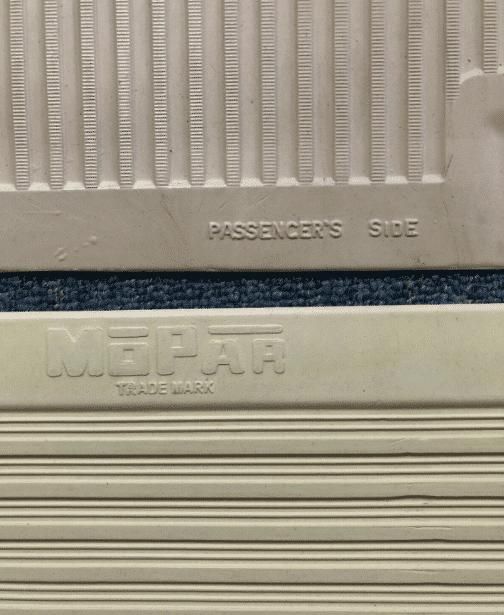 Ivory Floormat Set - "Forward Look Logo" - Thumbnail 5