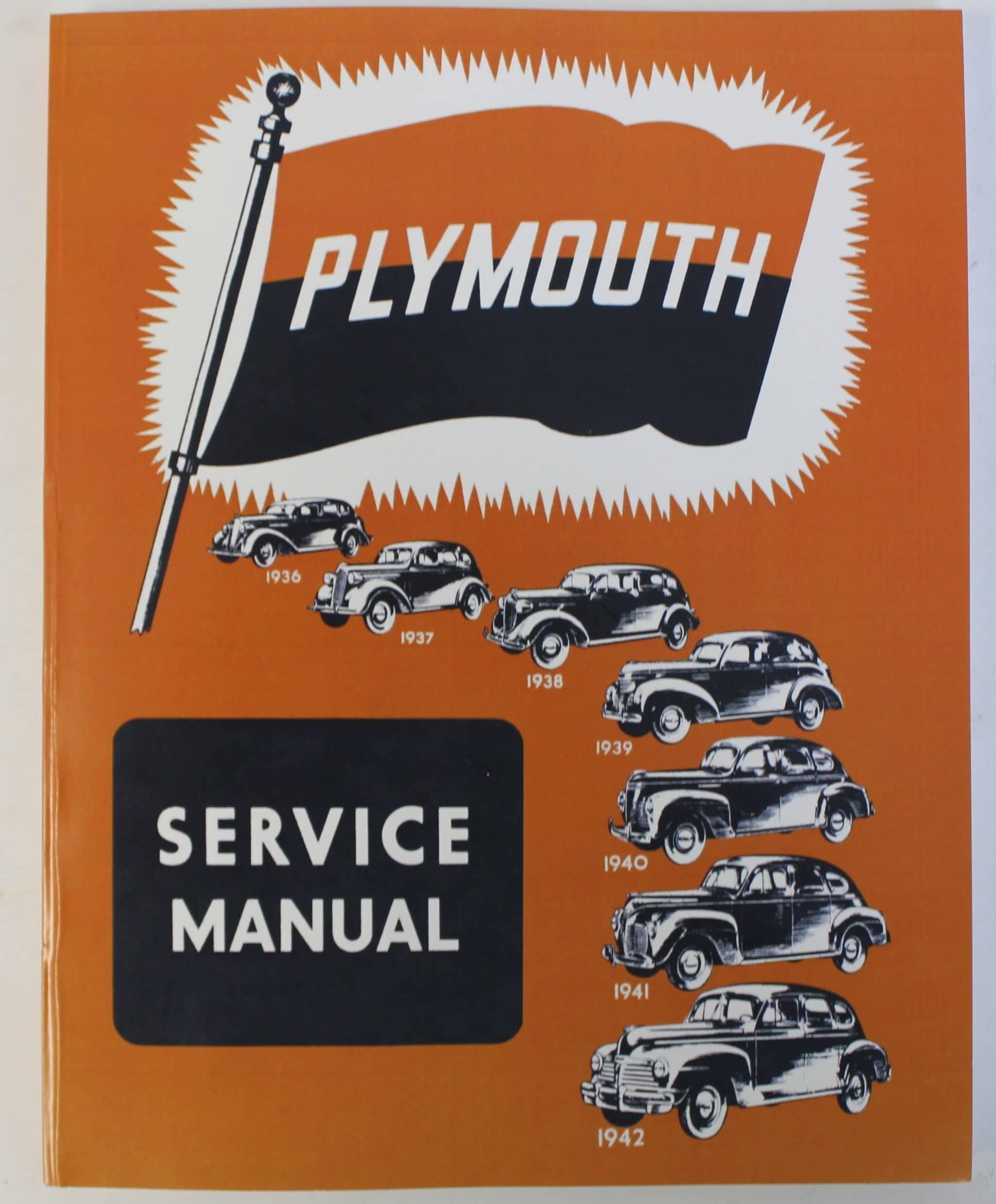 Shop Manual - 1936-1942 Plymouth - Image 1
