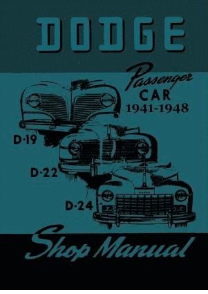 Shop Manual - 1941-1948 Dodge - Image 1