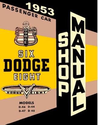 Shop Manual - 1953 Dodge - Image 1