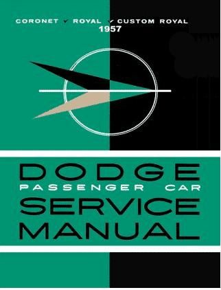 Shop Manual - 1957 Dodge - Image 1