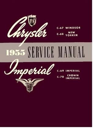 Shop Manual - 1955 Chrysler, Imperial - Image 1