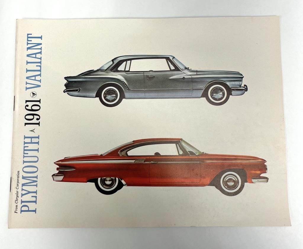 Original 1961 Plymouth Valiant Sales Brochure - Thumbnail 1