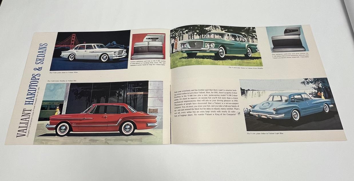 Original 1961 Plymouth Valiant Sales Brochure - Thumbnail 5