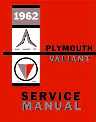 Shop Manual - 1962 Plymouth - Image 1