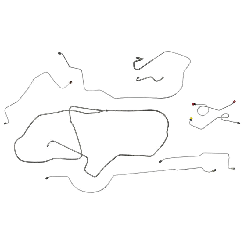 Brake Line Kit - For 1969-1970 Chrysler Newport, New Yorker, 300 with Power Disc Brakes - Image 1
