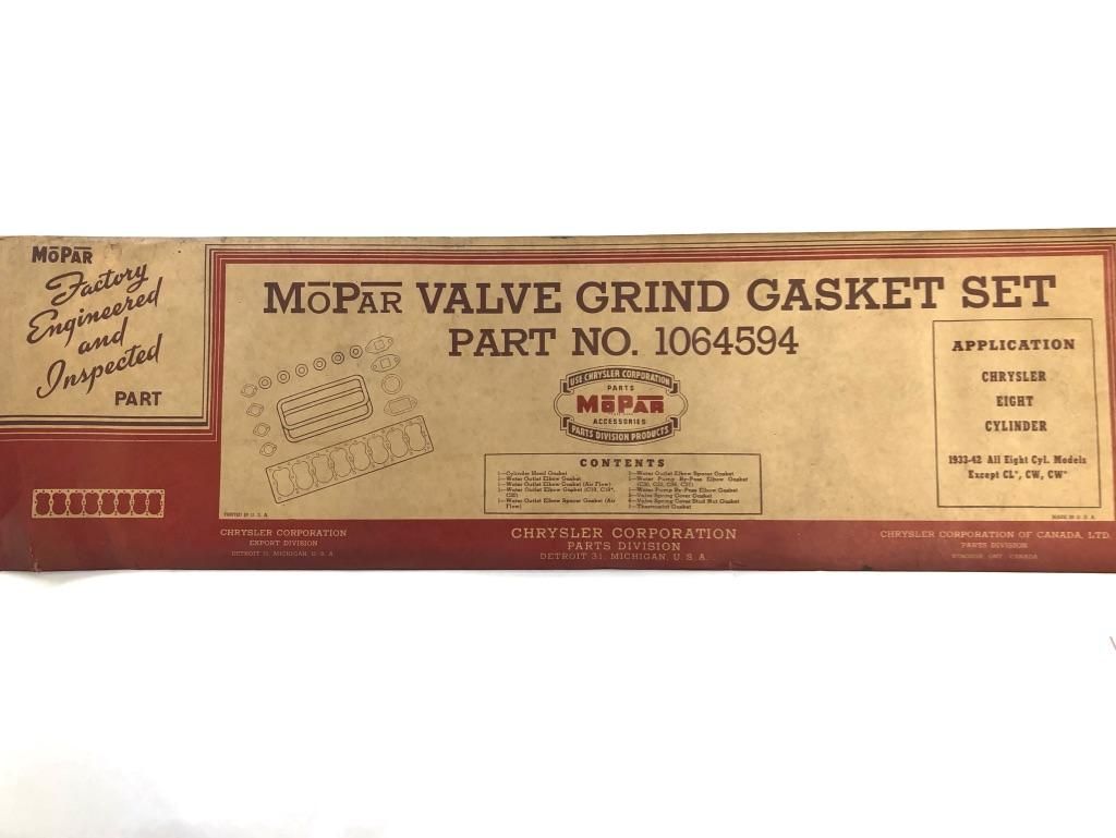Valve Grind Gasket Set - Image 1