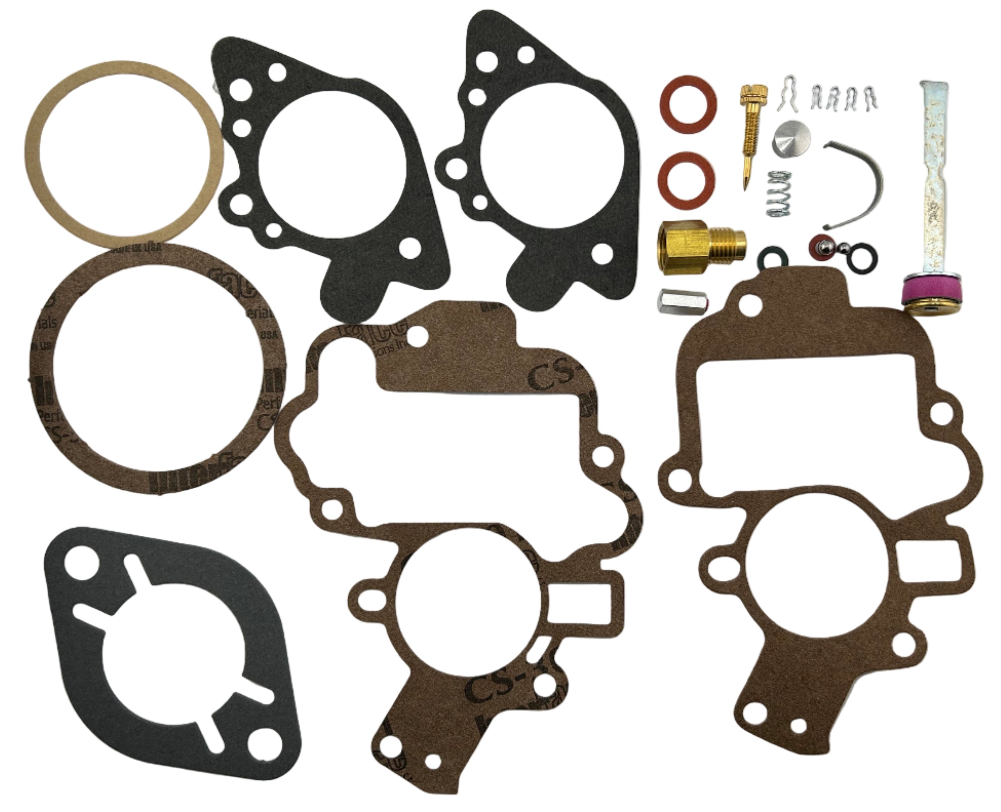 Carburetor Rebuild Kit - Single Barrell Carter 6 Cylinder Cars - Thumbnail 1