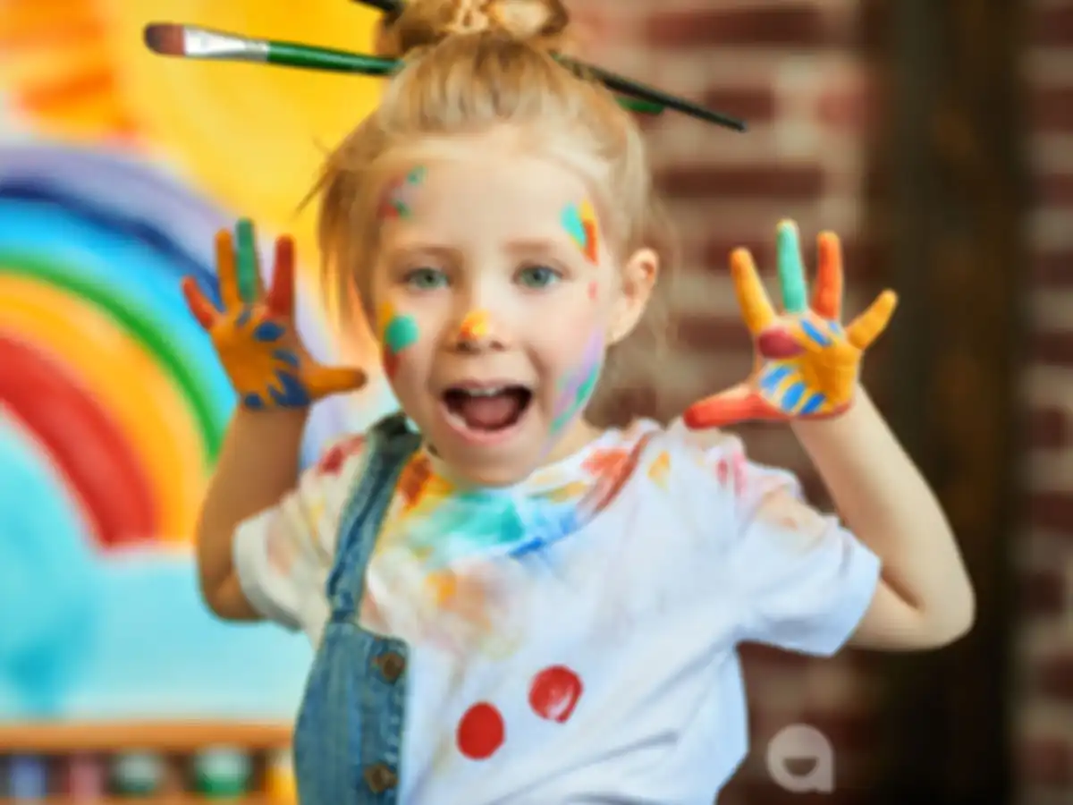 ACES in Center: Focused Social Group (Art)