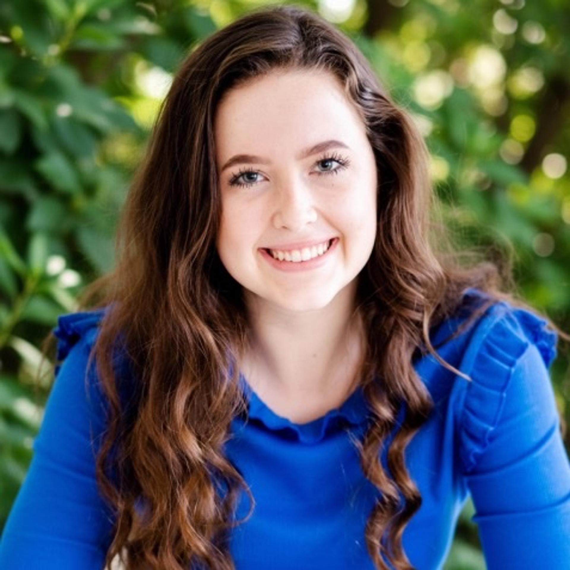 smiling teen girl