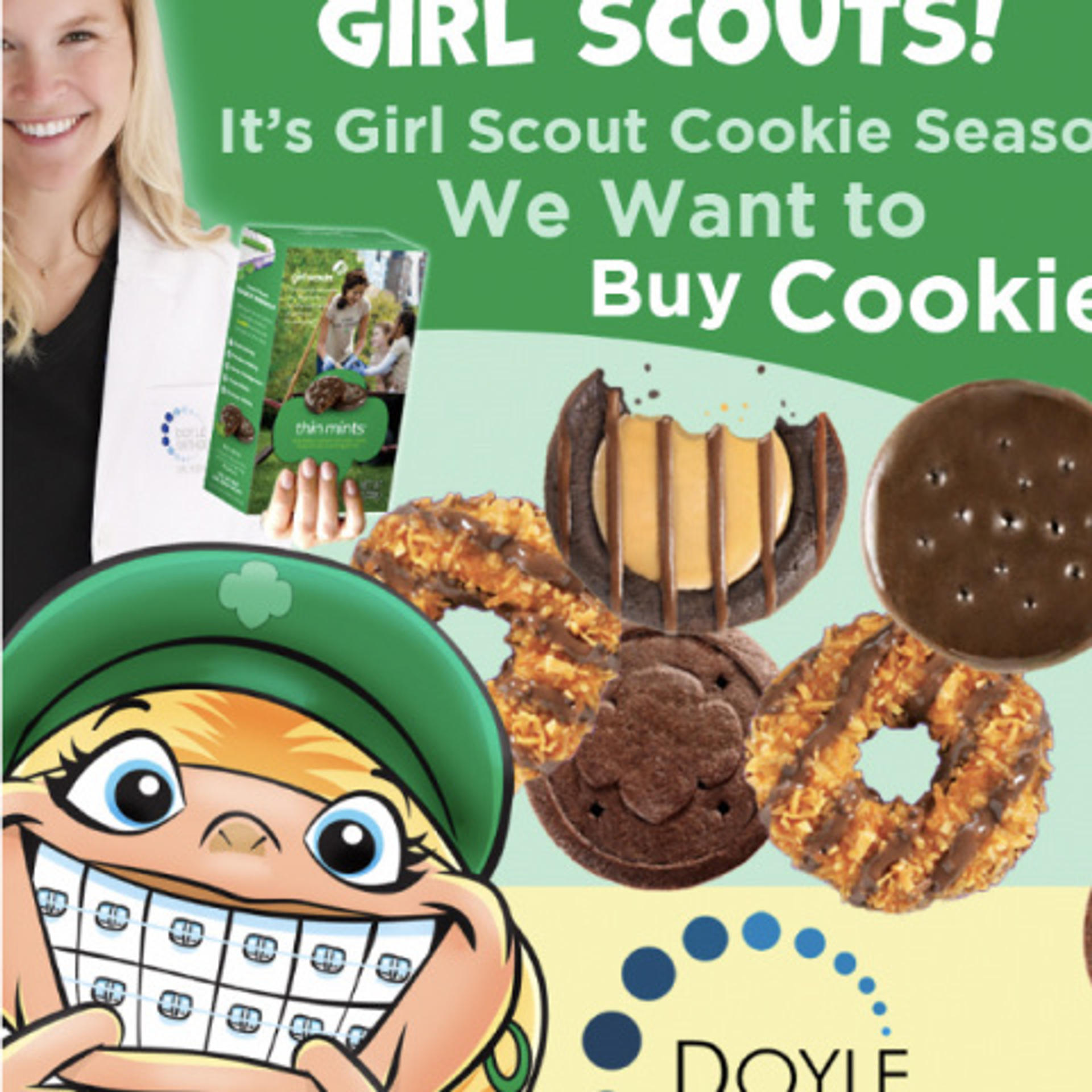 ad for girl scout cookies