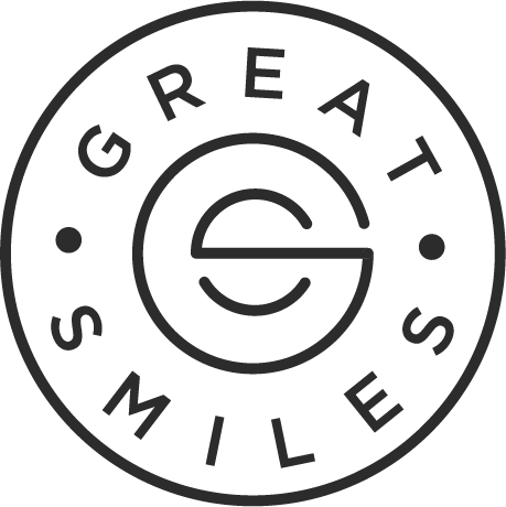 dark logo for great smiles 
