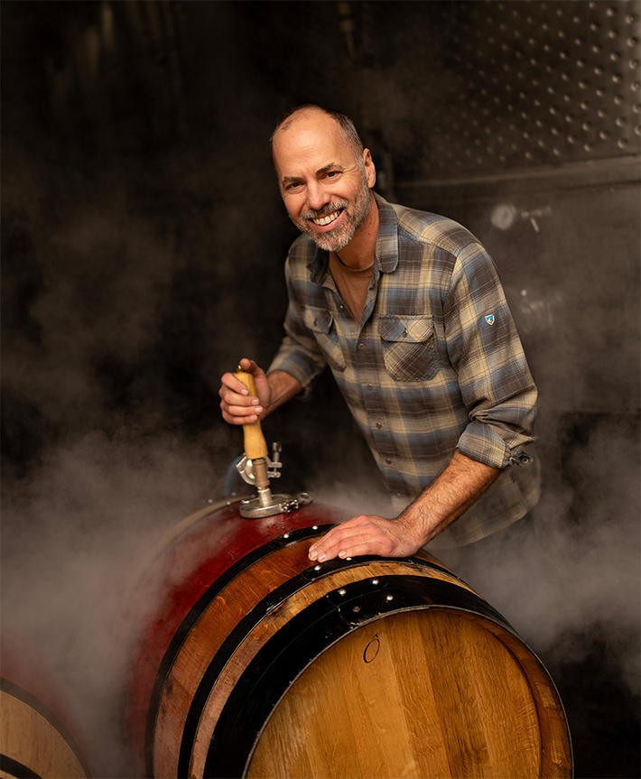 Aaron Miller, Winemaker at Plumpjack Estate Winery