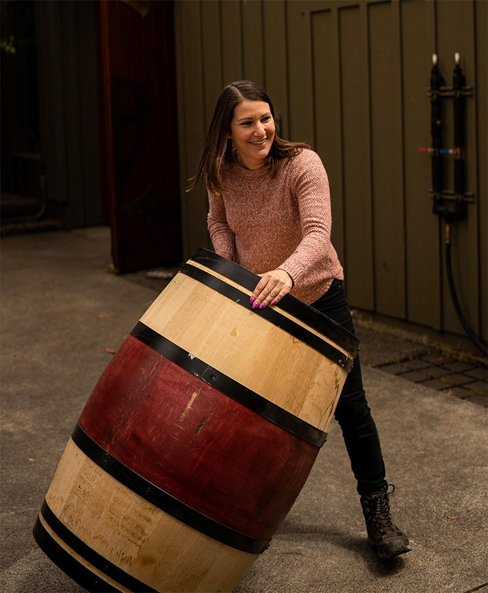 Cortney Zolezzi, Assistant Winemaker at Plumpjack Estate Winery