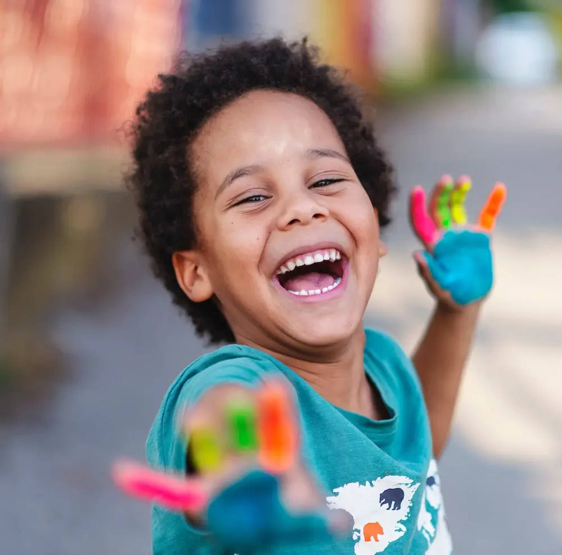 smiling young boy