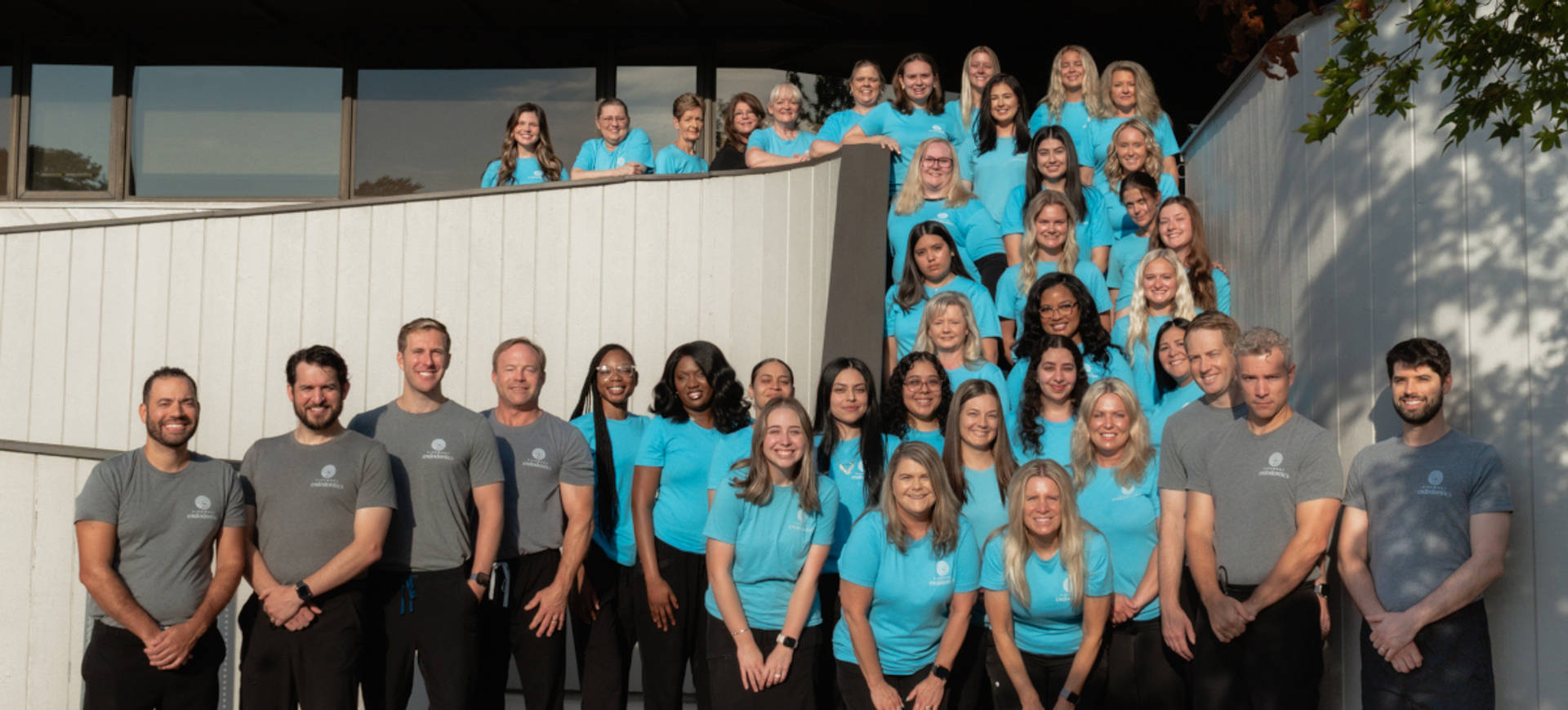 Group photo of Piedmont Endodontics staff