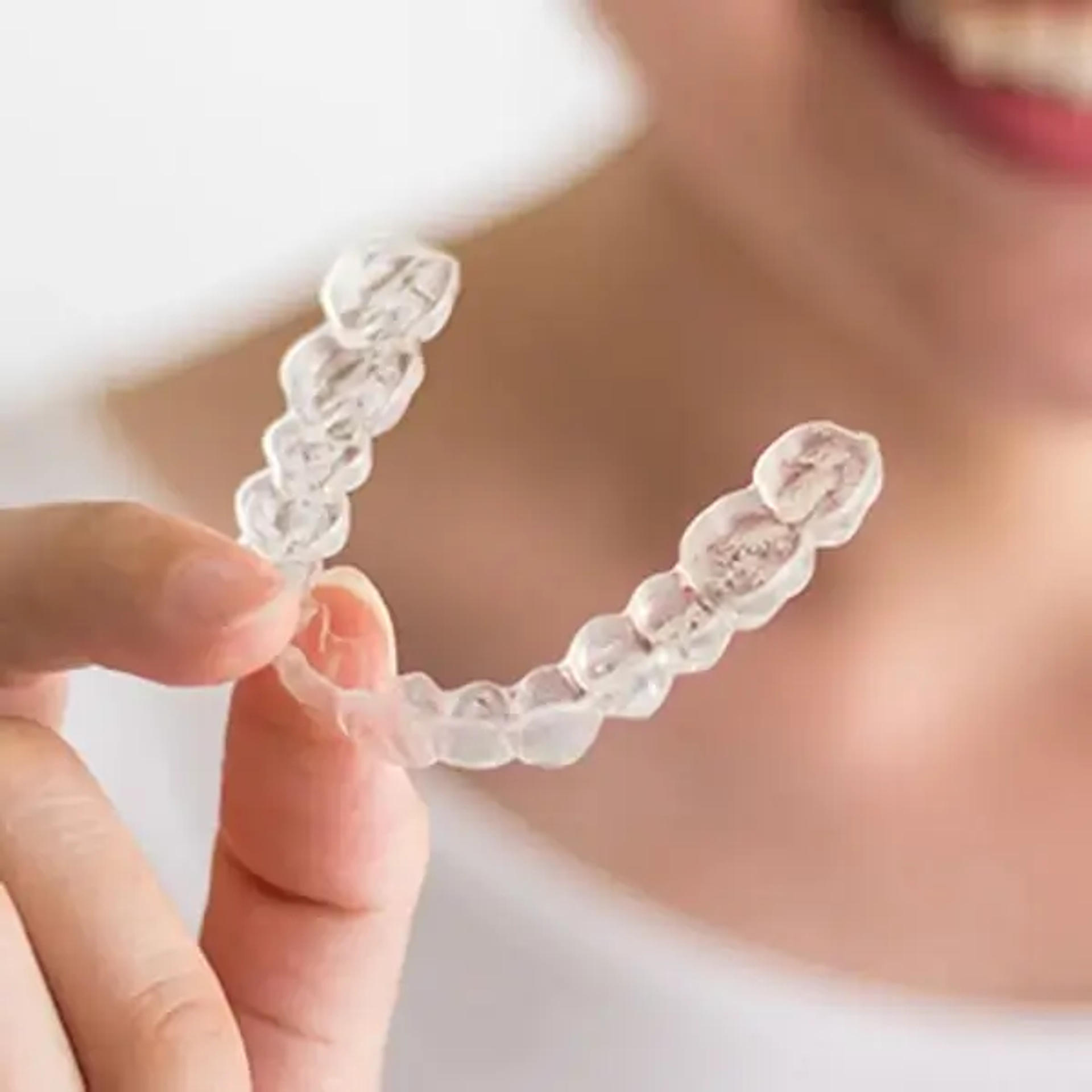 holding clear aligners