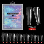 Professional 120PCS/Box Quick Building Mold Nail Tips Dual Forms False Nails for Nail Extension Forms