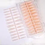 Traceless Nail Tip Half Two Use 240 Pieces Artificial Nail Extension Patch New Design for Nail Salon