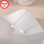 Lucky Source Personalized Jewelry Custom Engraving English Name Necklace Mother’s Day Gift