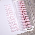 Traceless Nail Tip Half Two Use 240 Pieces Artificial Nail Extension Patch New Design for Nail Salon
