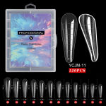 Professional 120PCS/Box Quick Building Mold Nail Tips Dual Forms False Nails for Nail Extension Forms