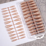 Traceless Nail Tip Half Two Use 240 Pieces Artificial Nail Extension Patch New Design for Nail Salon