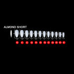 Professional Salon Products Fast Easy Coffin Gel Tips Nails Revolutionary Fast Application for Nail Extension Design Style