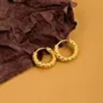 Fine Jewelry 925 Sterling Silver Hoop Earring for Women Hollow Circle Earrings 18K Gold Plated Luxury Earrings Mother’s Day Gift