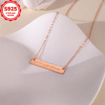 Lucky Source Personalized Jewelry Custom Engraving English Name Necklace Mother’s Day Gift