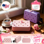 Perfect Mother’s Day Gift: Cute Pink EVA Bag Patterned Purse with Detachable Thoughtful Gift for Mom Wife Daily Fashion Use