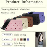 Perfect Mother’s Day Gift: Cute Pink EVA Bag Patterned Purse with Detachable Thoughtful Gift for Mom Wife Daily Fashion Use