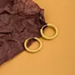 Fine Jewelry 925 Sterling Silver Hoop Earring for Women Hollow Circle Earrings 18K Gold Plated Luxury Earrings Mother’s Day Gift