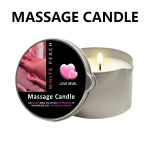 Massage Candle -Essential Oil- Six different scents , 1oz/2oz Melts into Warm Massage Oil – Sensual Massage Candle, Pour Spout