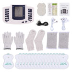 Professional Physiotherapy Tens Full Body Massager EMS Muscle Electrostimulator Microcurrents Low Frequency Relaxing Pain Relief