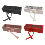 Mother’s Day gift box letters MAMA can be used to pack flowers in the gift box, DIY ribbon love cardboard