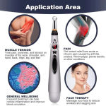 Electronic Acupuncture Point Massage Pen Multi-Function Meridian Press Energy Therapy Power Pen Pain Relief Tool
