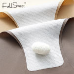 FalllSweet 4PCS Seamless Panties for Woman Ice Silk Underwear Soft Thin Briefs Women’s Underpants Fashion Sexy Female Lingerie