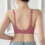 FallSweet Japanese Style Wireless Push Up Bra for Women Seamless 3/4 Cup Glossy Bralette Comfortable Underwear Female Lingerie