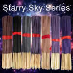 7 Sets of Beautiful Starry Sky Series Themed Vintage Handmade Incense Sticks, Made of Natural Incense Powder, Including Coffee, Cherry Blossom, Blueberry, Grape, Sandalwood, Vanilla, and Lavender Long-Lasting Scents, Suitable for Home Decoration, Yoga Gatherings, and Other Long-Lasting Fragrance App