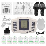 Professional Physiotherapy Tens Full Body Massager EMS Muscle Electrostimulator Microcurrents Low Frequency Relaxing Pain Relief