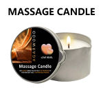 Massage Candle -Essential Oil- Six different scents , 1oz/2oz Melts into Warm Massage Oil – Sensual Massage Candle, Pour Spout