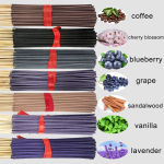 7 Sets of Beautiful Starry Sky Series Themed Vintage Handmade Incense Sticks, Made of Natural Incense Powder, Including Coffee, Cherry Blossom, Blueberry, Grape, Sandalwood, Vanilla, and Lavender Long-Lasting Scents, Suitable for Home Decoration, Yoga Gatherings, and Other Long-Lasting Fragrance App